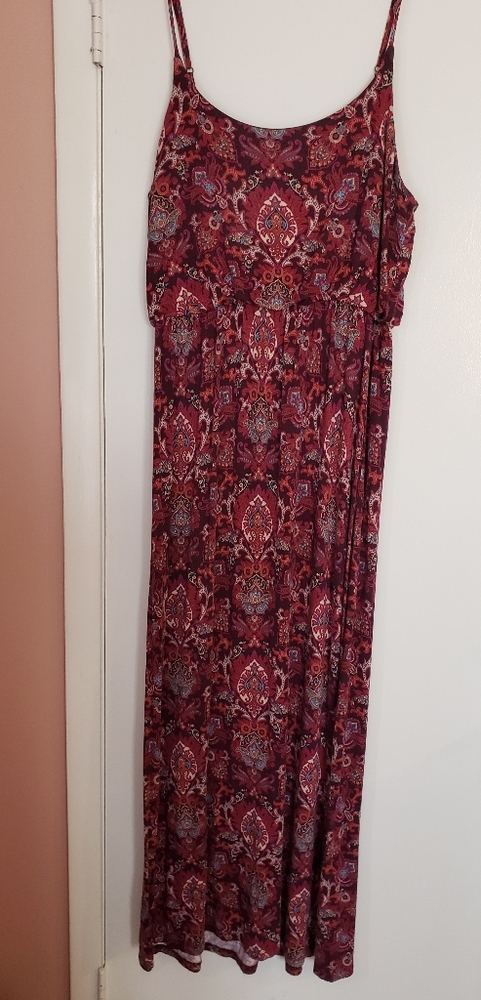 Berry Maxi Dress